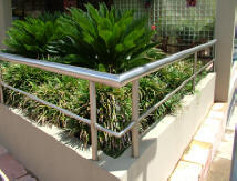 stainless steel Balustrade Rails and posts